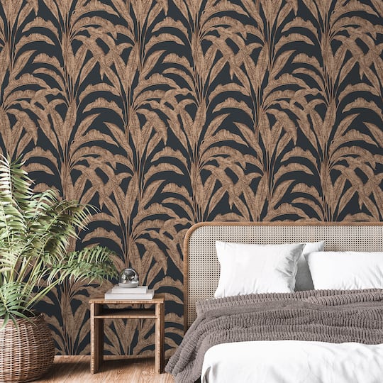 Designs Direct Luxe Tropical Palm Wallpaper